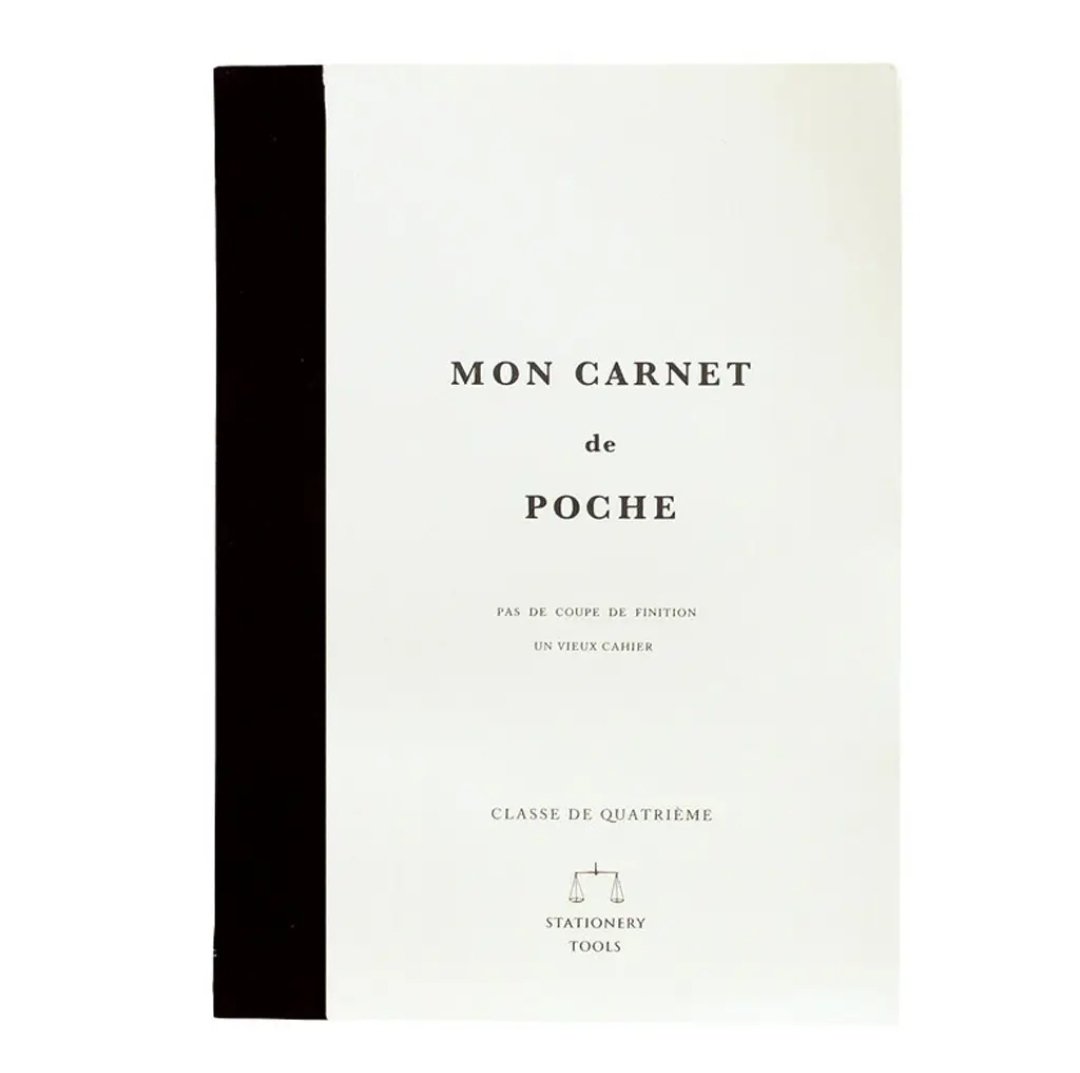 French rough notebook