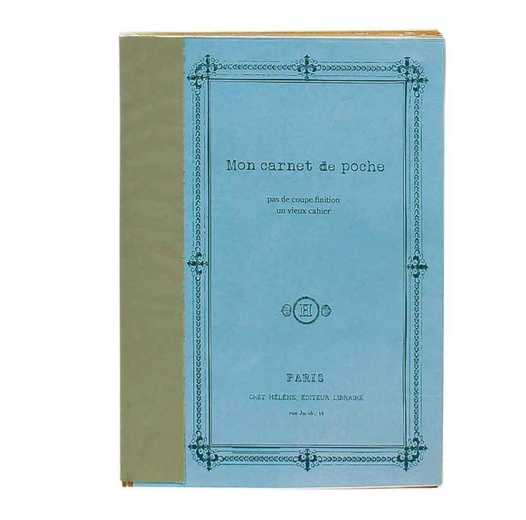 French rough notebook