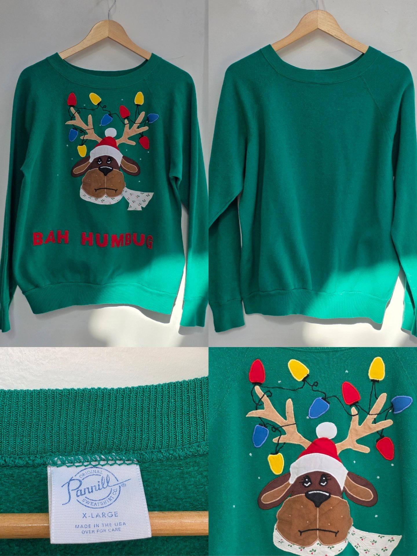 Ugly Christmas sweatshirts, sizes small and medium, choose one
