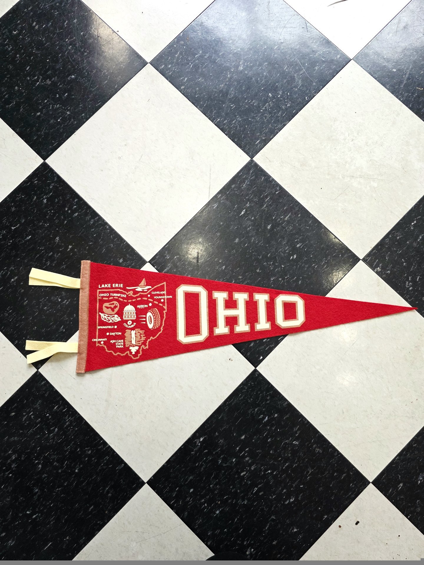 Large pennant banner