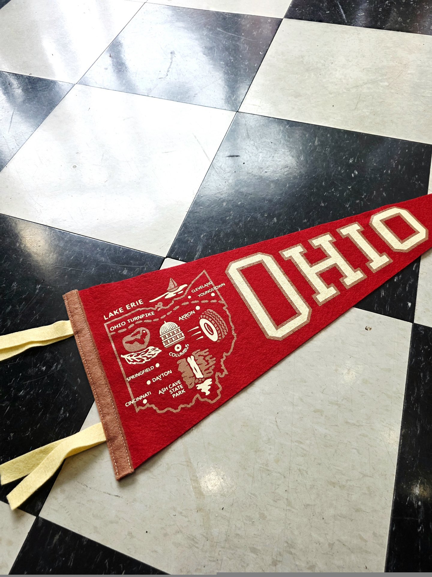 Large pennant banner