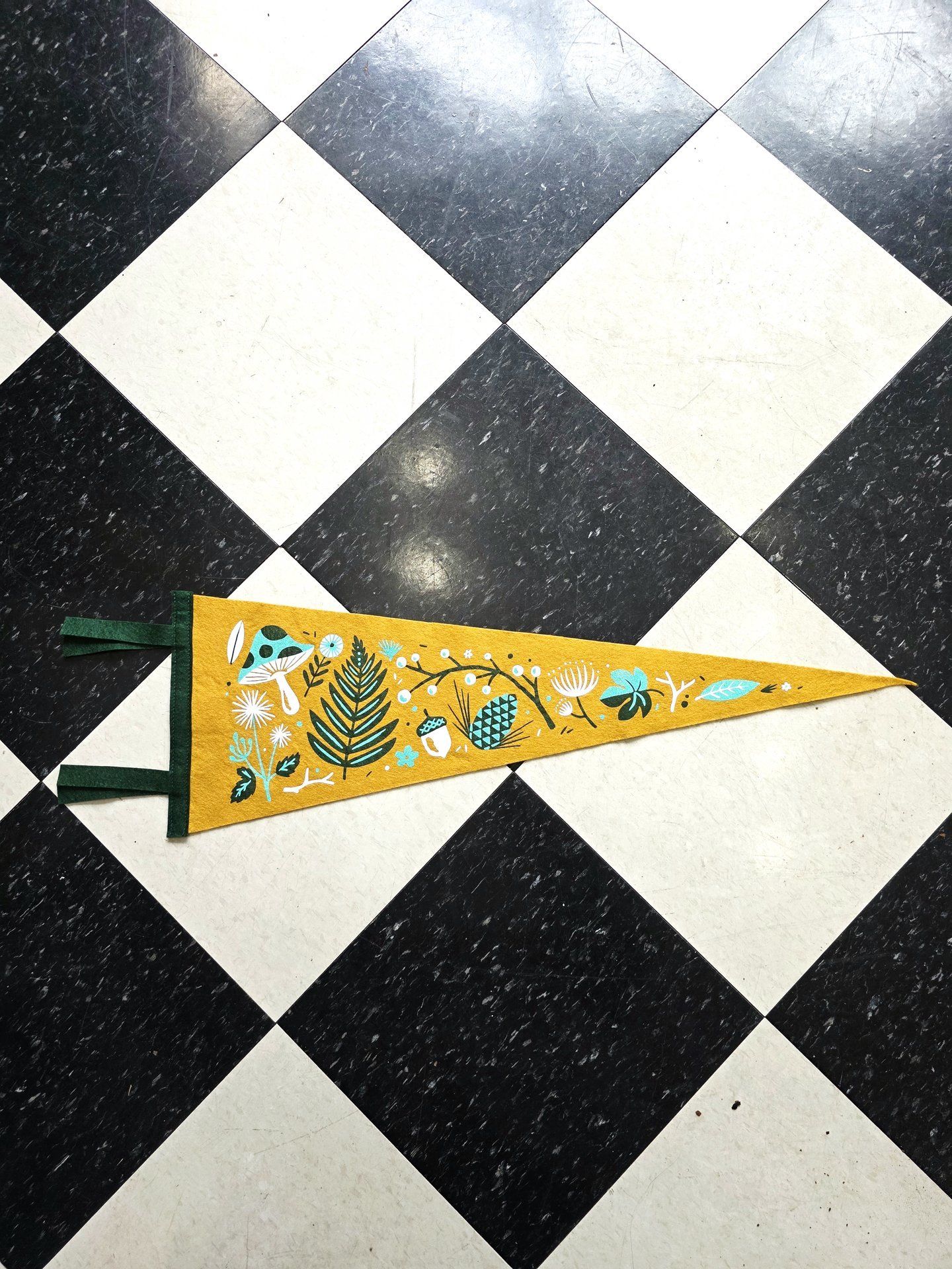 Large pennant banner