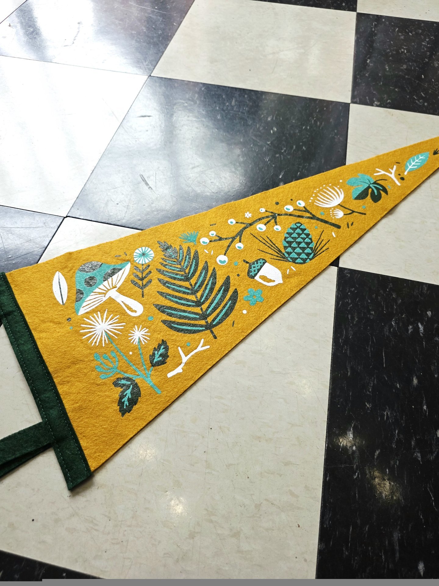 Large pennant banner
