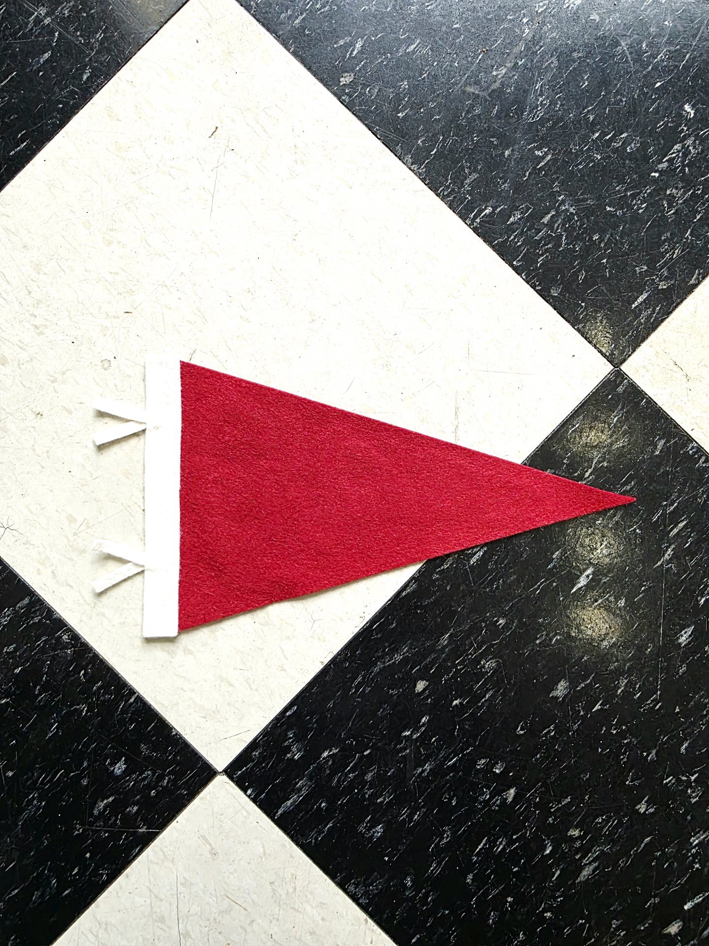 Small Cincinnati pennant banner