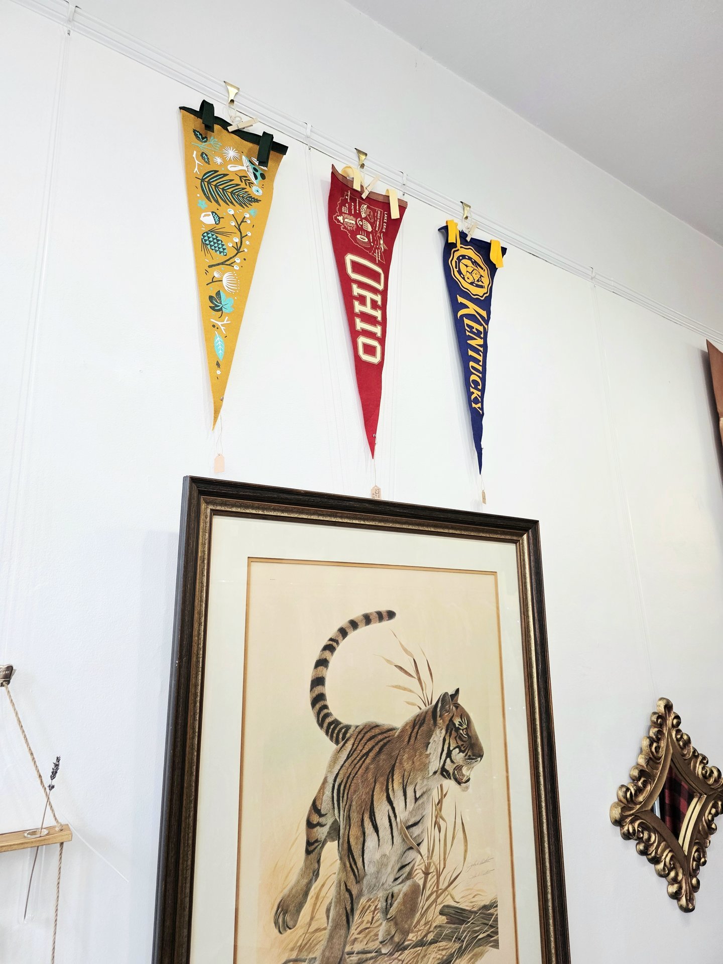 Large pennant banner