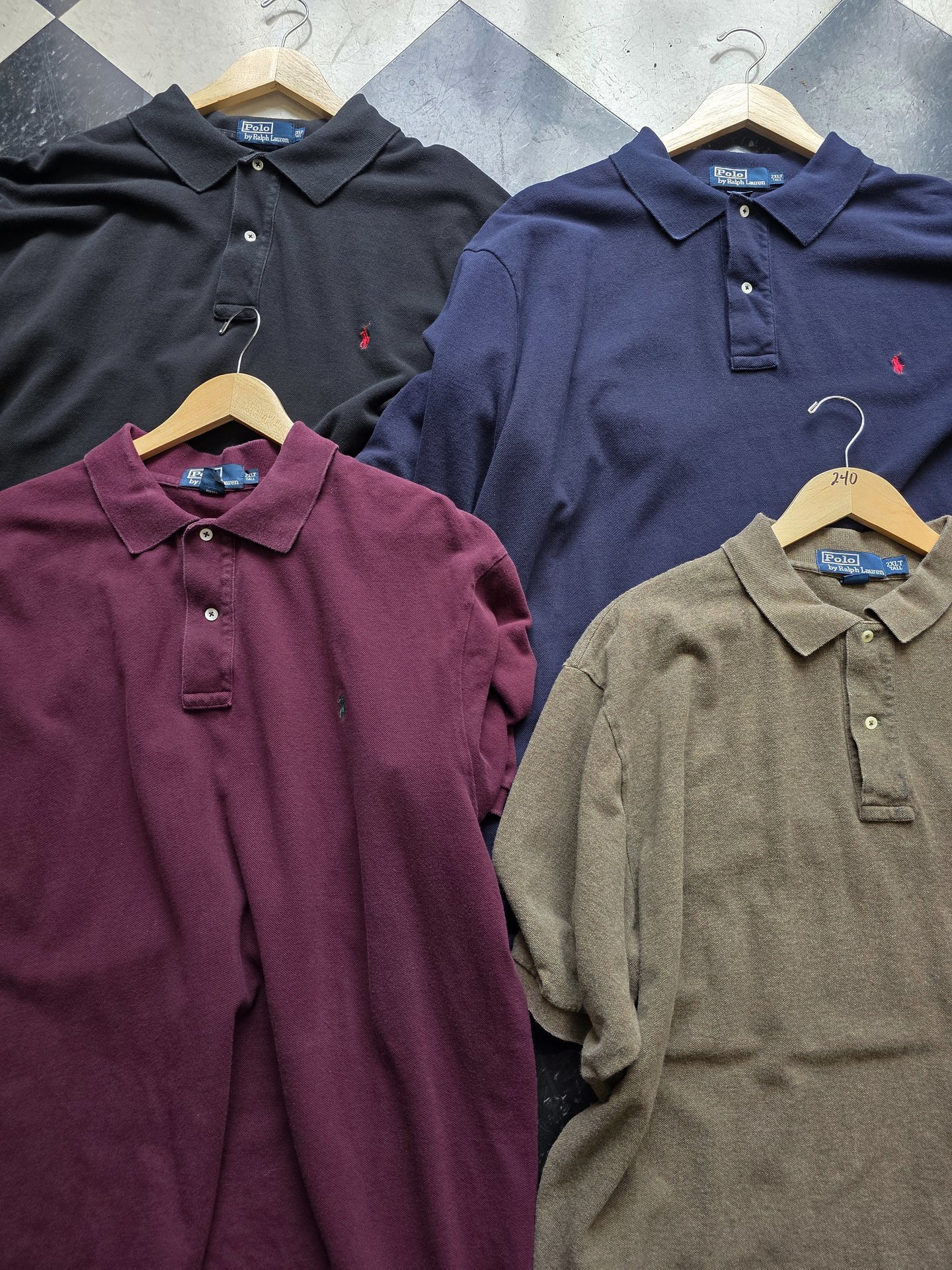 1990 Ralph Lauren Polo shirt, size 2XL tall