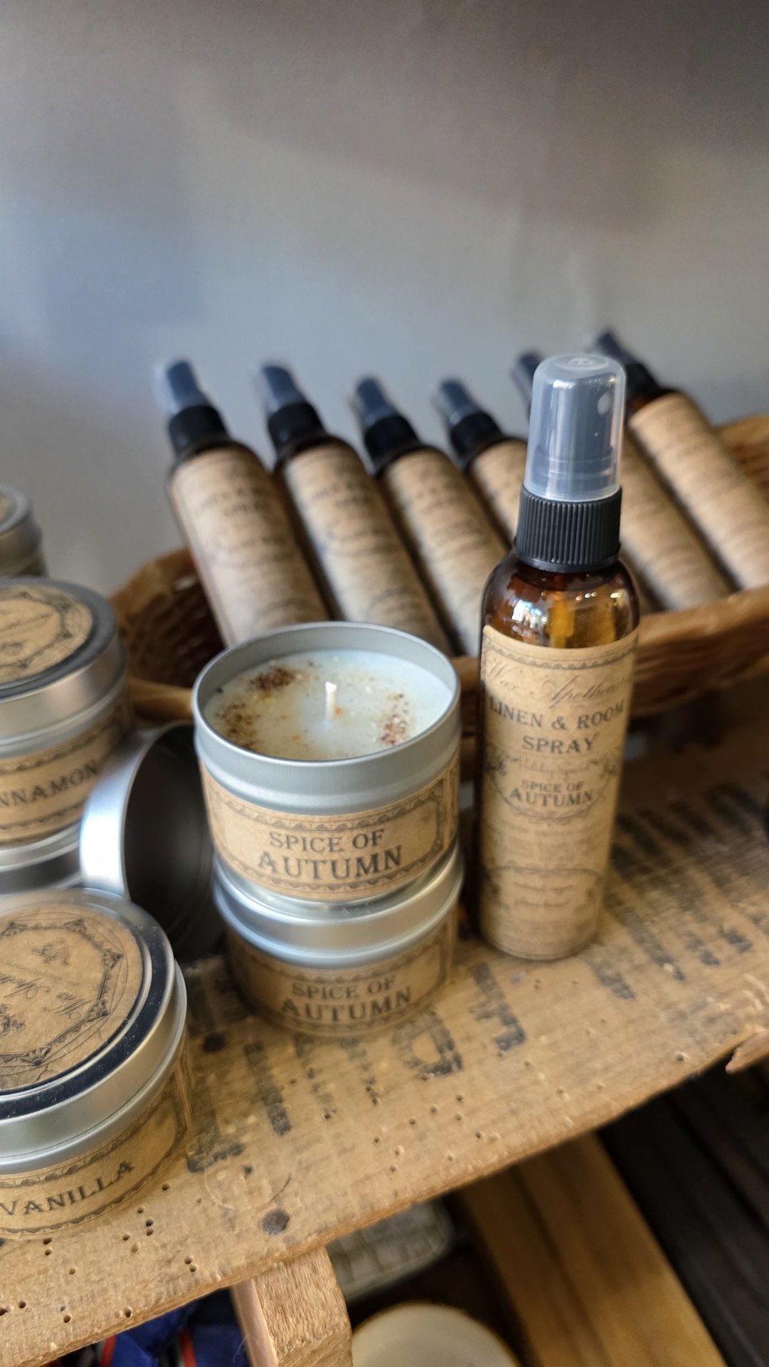 Wax Apothecary linen & room sprays 8 oz
