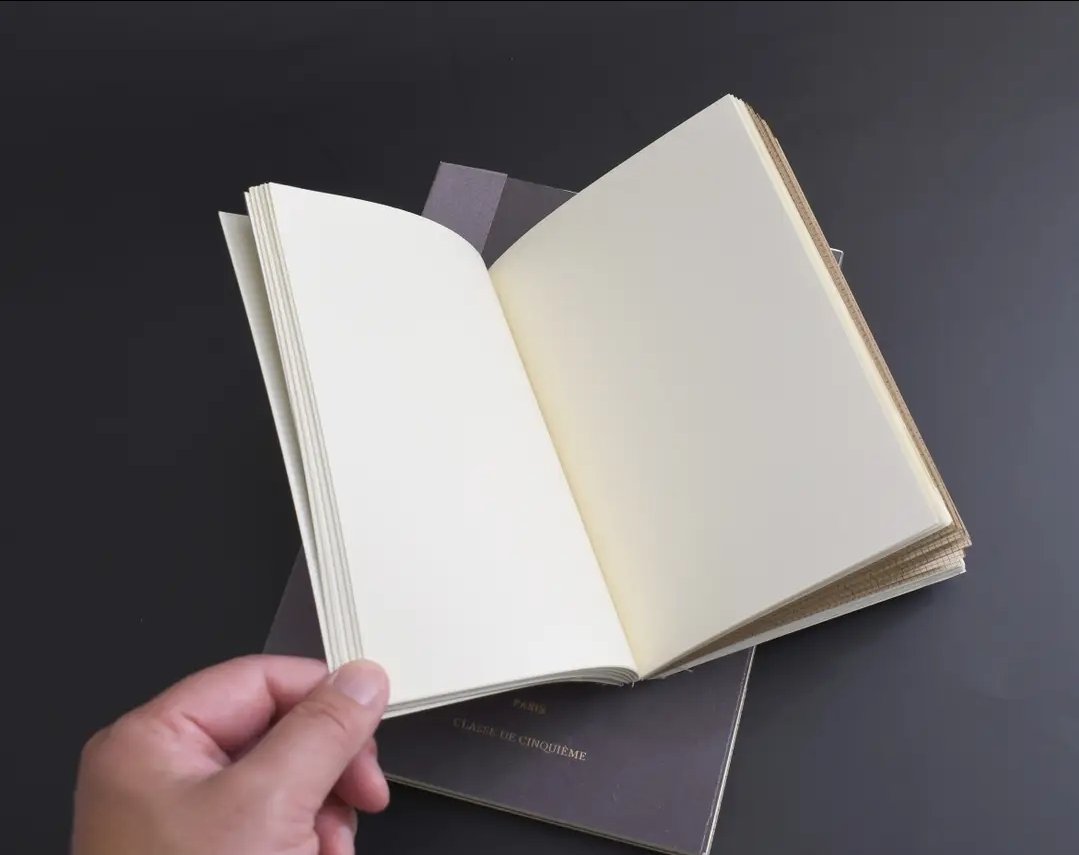 French rough notebook
