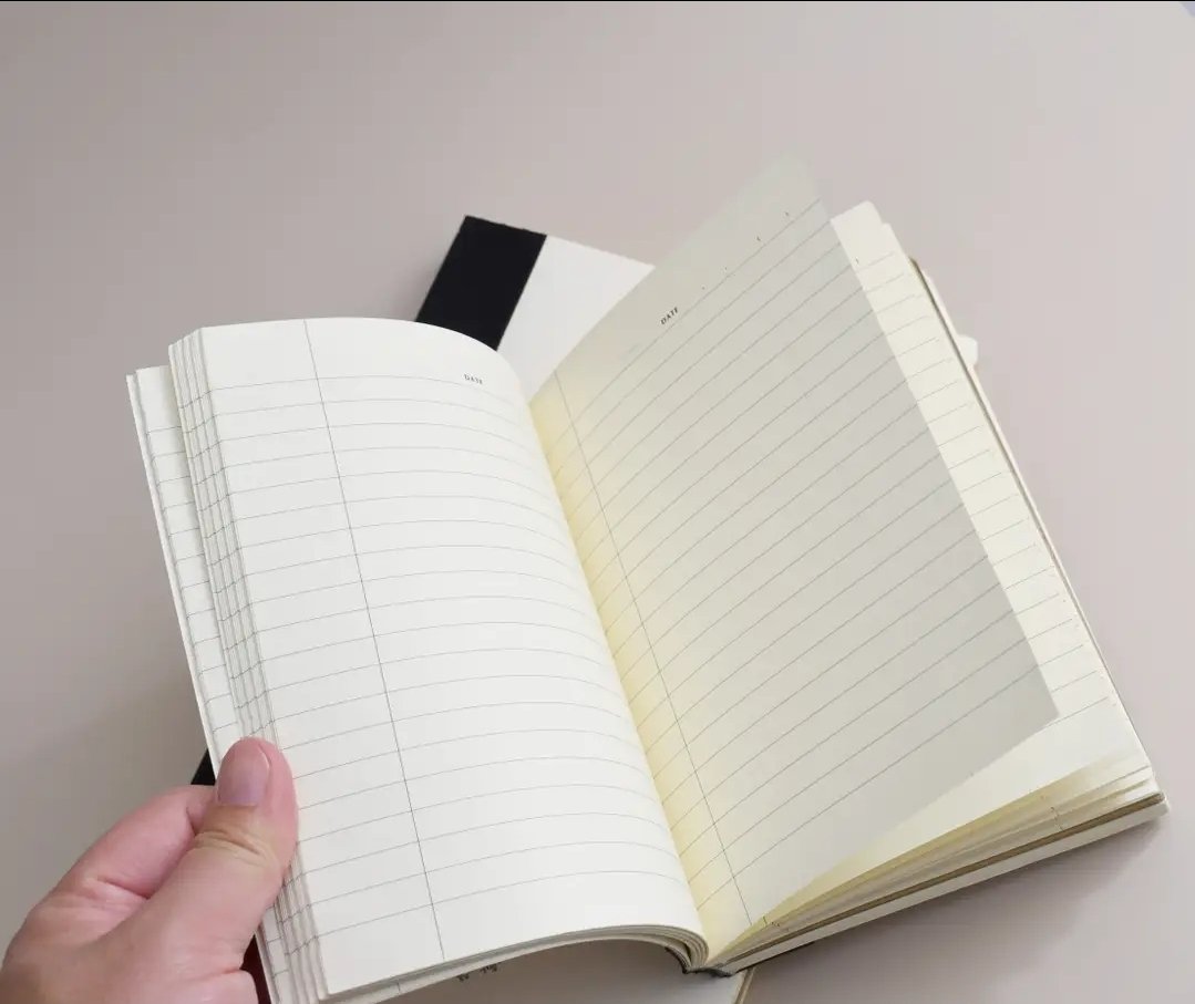 French rough notebook