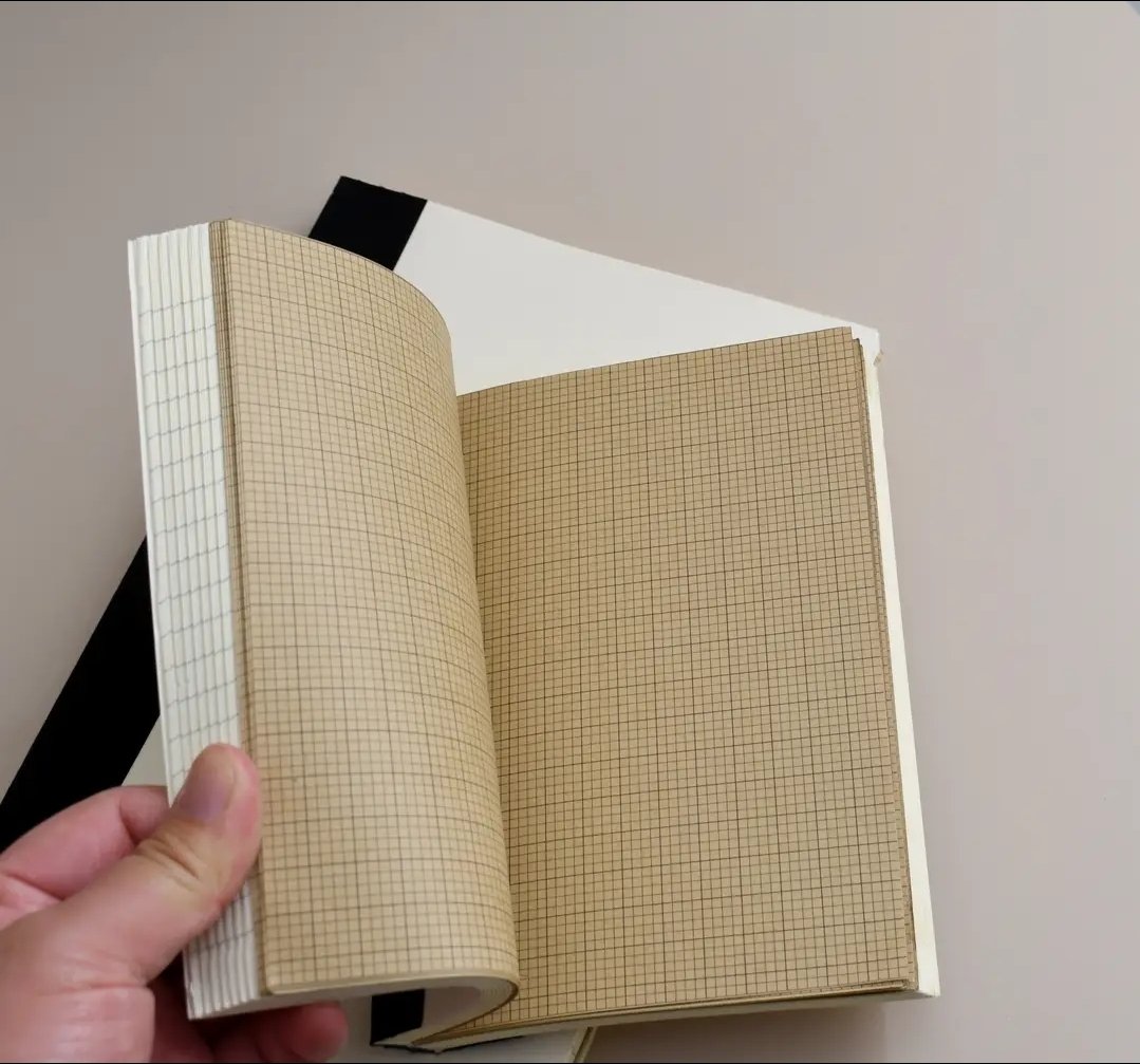 French rough notebook