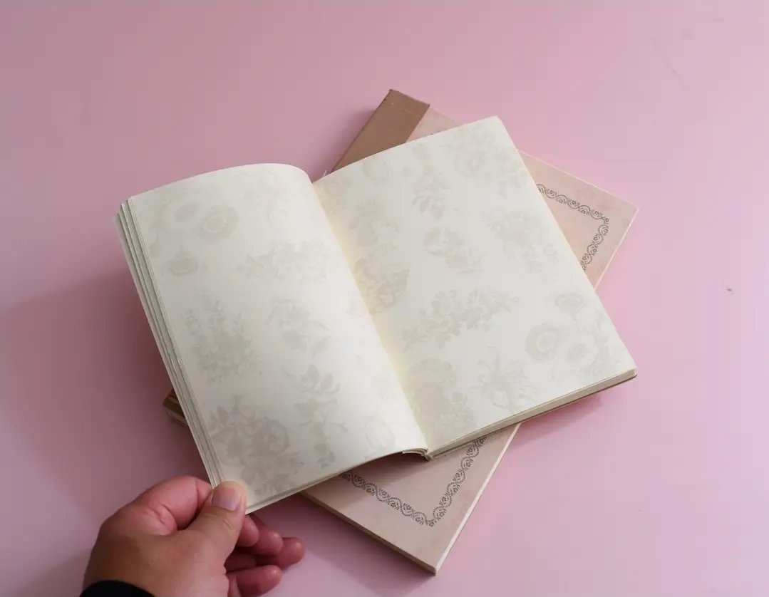 French rough notebook