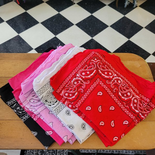 Paisley cotton bandana